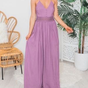 Lilac/Purple Maxi Sundress NWOT size S